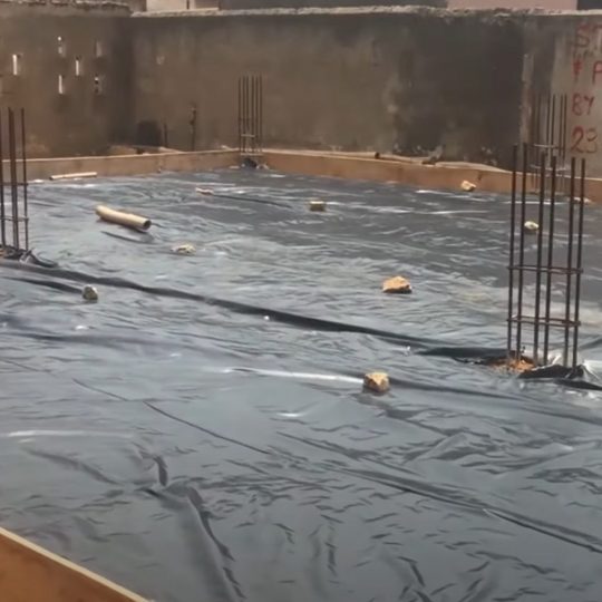 Construction of Christie Brown Production Centre in Korle Gonno