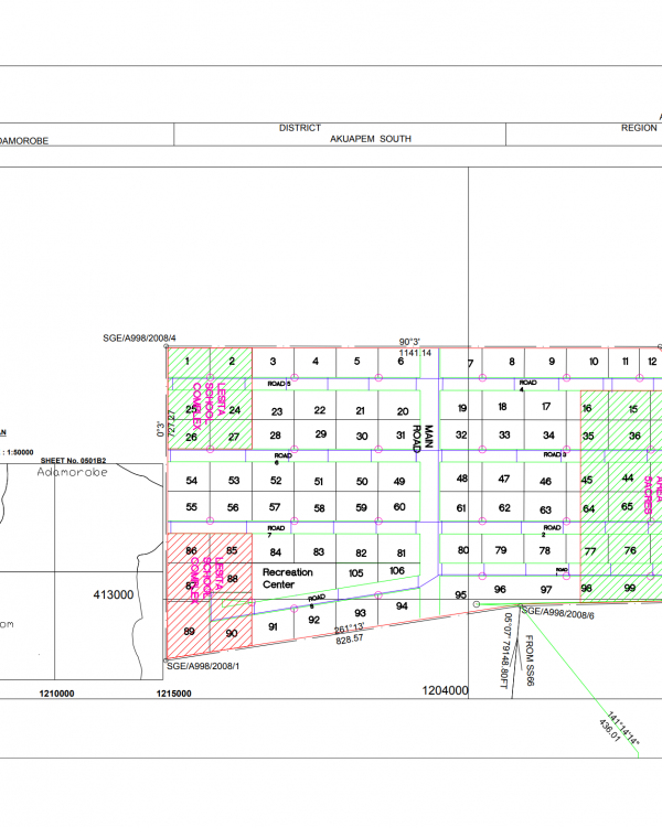 Danfa Site Plan
