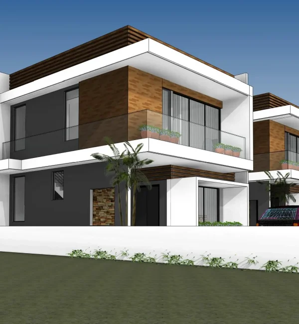 Twin Block House - 3D View 9 (1)