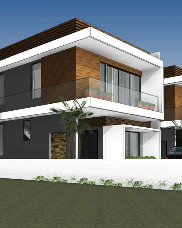 Twin Block House - 3D View 9 (1)
