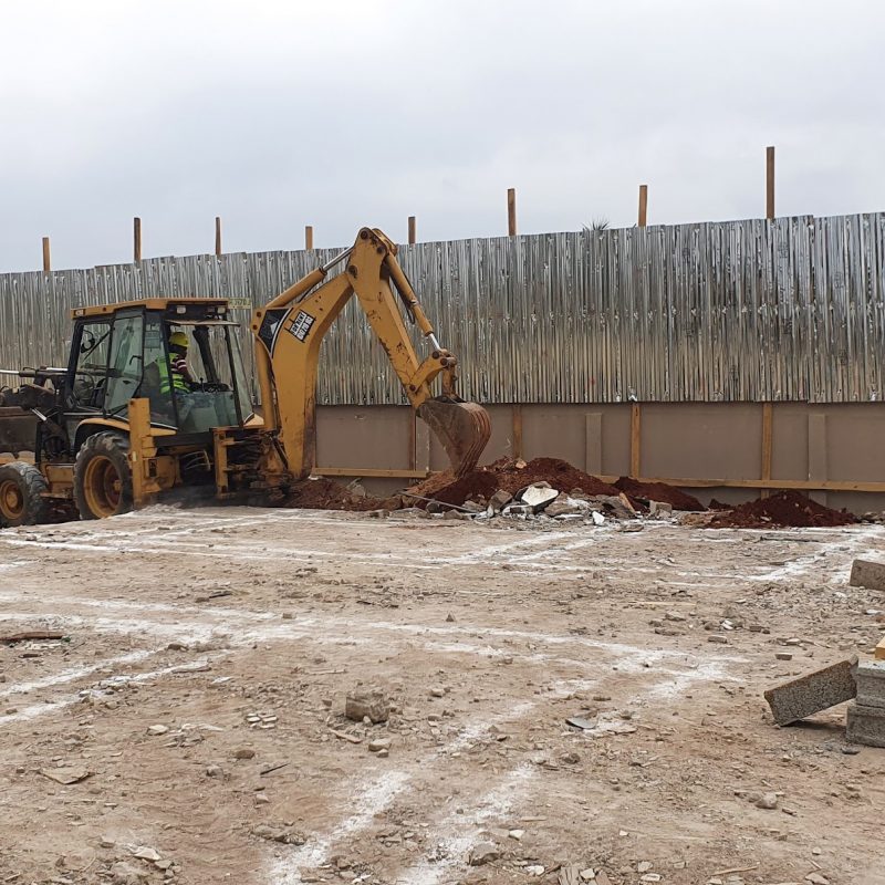 Twin Block House Demolition (2)